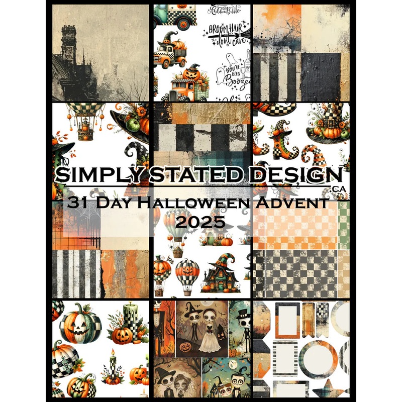 Simply Stated – 31 Day Toil and Trouble Halloween Advent