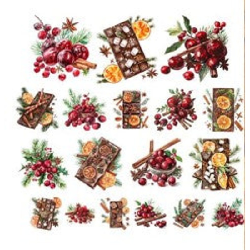 Simply Stated – Christmas Citrus Treats Ephemera