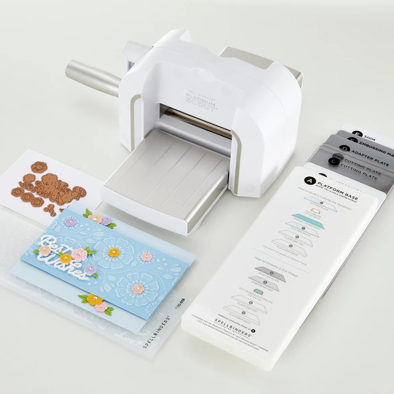 Spellbinders Platinum Scout Die Cutting and Embossing Machine – 3.5 Platform