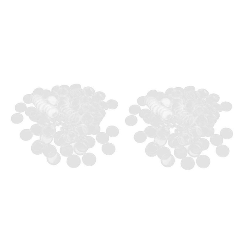200 Coin Holder Capsules Clear Case Box for Coin Collection Protector 28mm