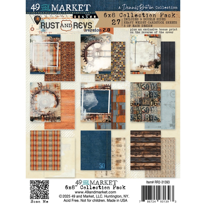 49 and Market Rust & Revs 2.0 – 6 x 8 Collection Pack