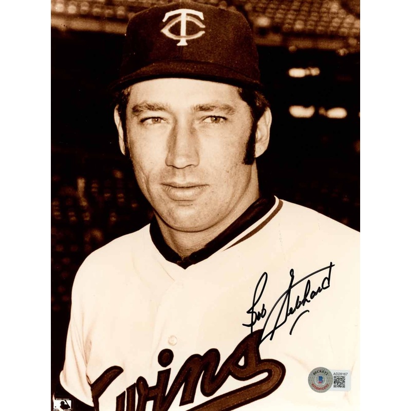 Bob Gebhard Autographed Minnesota Twins 8×10 Photo As Is Beckett 50509