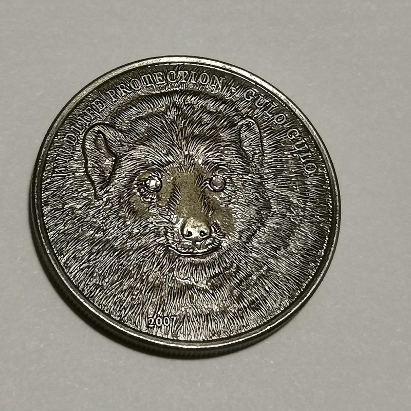 Endangered Wild Animals Sliver Plated Collectible Coins Mongolian Animal Souvenir Coin Set Home Decor Crafts Art Collection Gift
