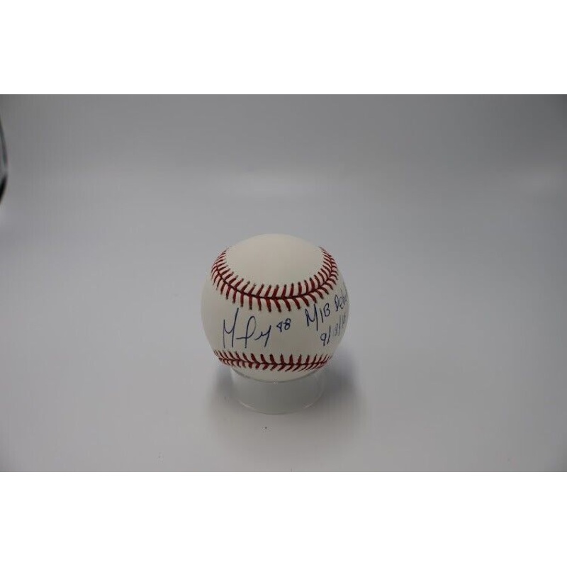 German Marquez Signed MLB Baseball Inscribed MLB Debut 9-18-16 JSA Hologram