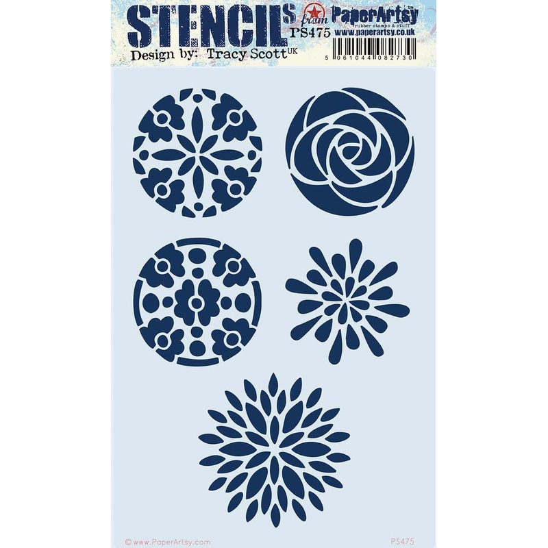 PaperArtsy – PA Stencil 475 Large {Tracy Scott}