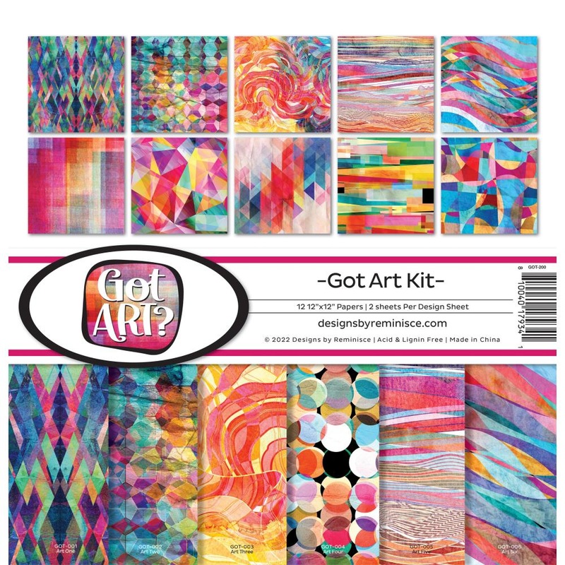 Reminisce Collection Kit 12X12 Got Art?