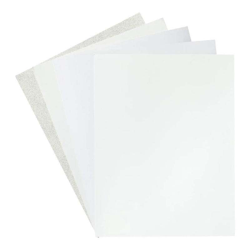 Spellbinders Antique White Assortment Treasured Cardstock 8-1/2 x 11 – 15 Pack