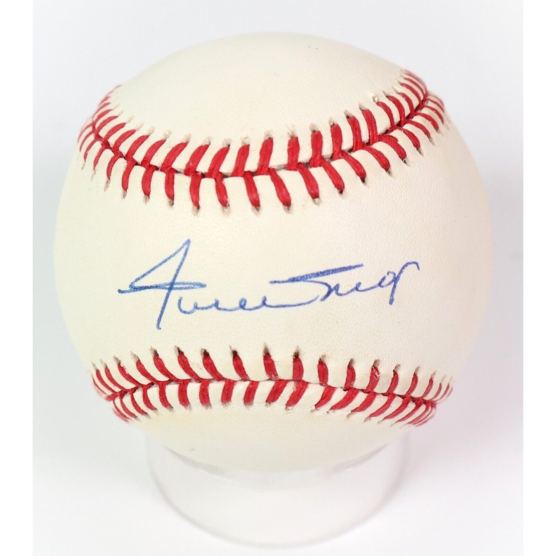 Willie Mays Autographed Official National League Rawlings Baseball w/ JSA LOA