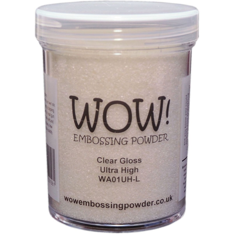 WOW! Embossing Powder Large Jar – Clear Gloss Ultra High