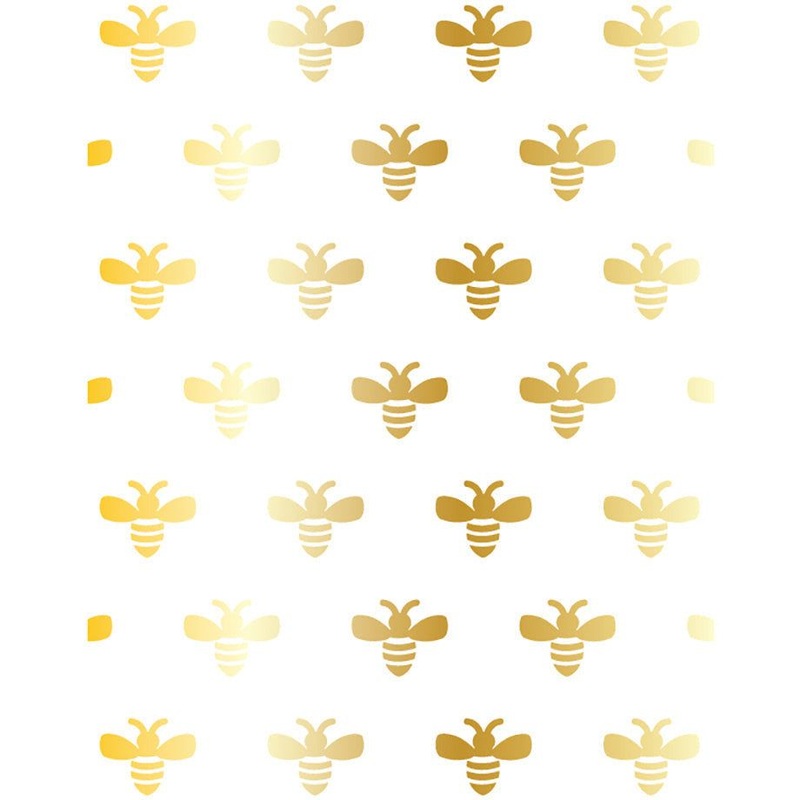 Bees A2 – Hot Foil Plate – Retiring