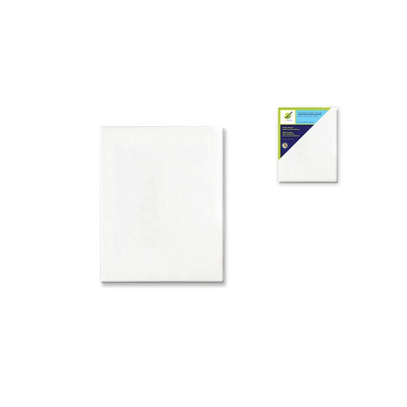 Color Factory Stretch Artist Canvas: Rect. 8×10 Primed Back-Stapled