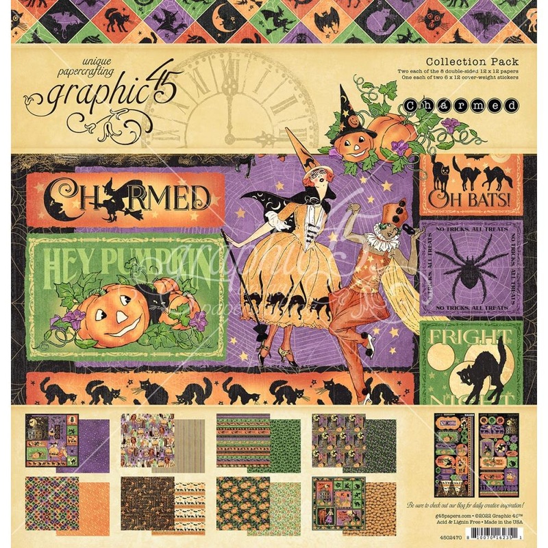 Graphic 45 Collection Pack 12X12 Charmed