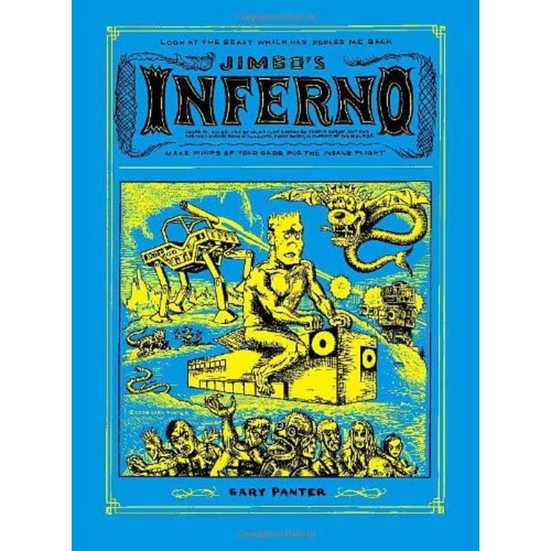 Jimbo’s Inferno by Gary Panter Graphic Novel HC (1st edition)