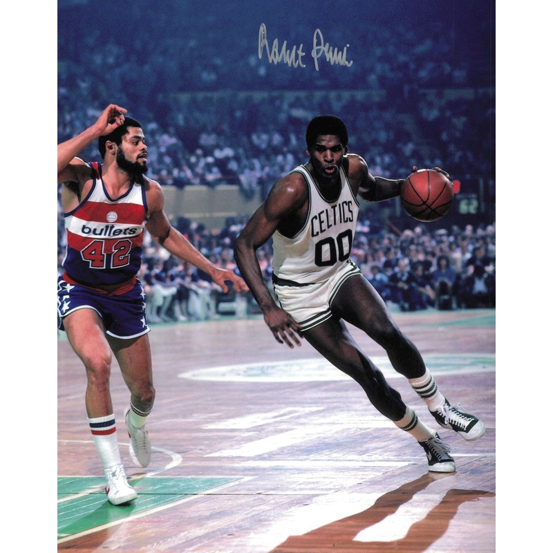 Robert Parish Autographed Signed 8×10 Photo Boston Celtics SKU #244779