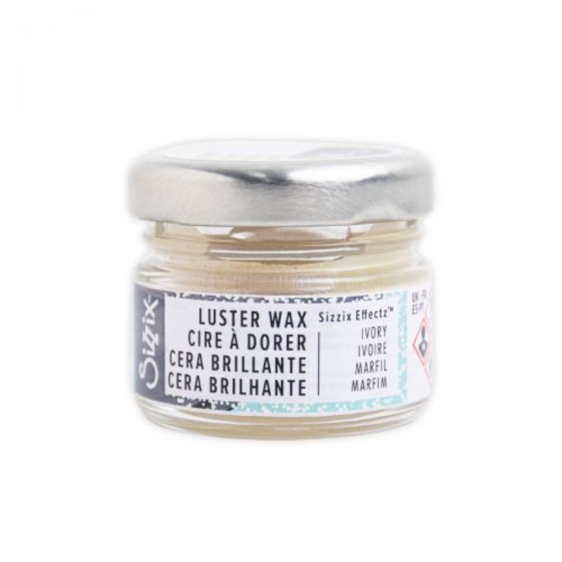 Sizzix Effectz Luster Wax – Ivory 20 ml