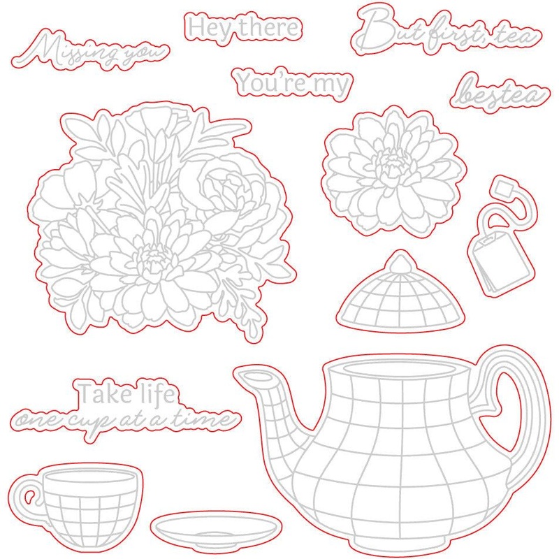 Teatime Florals – Honey Cuts – Retiring