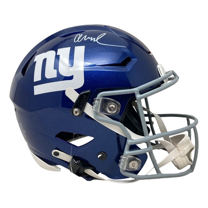 Abdul Carter Signed New York Giants Full Size Authentic SpeedFlex Helmet BAS