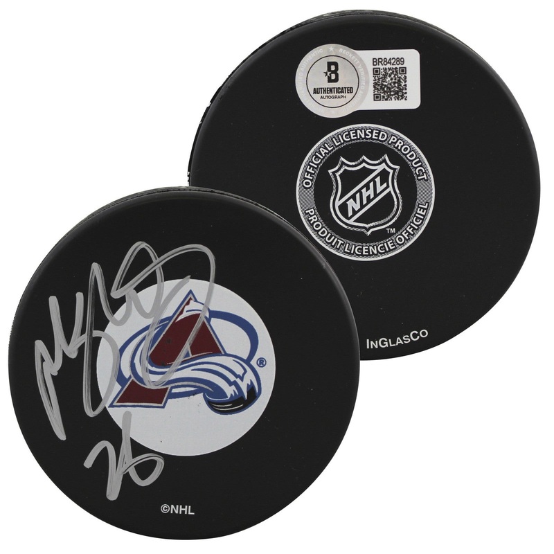 Avalanche Paul Stastny Authentic Signed Official NHL Hockey Puck BAS #BR84289