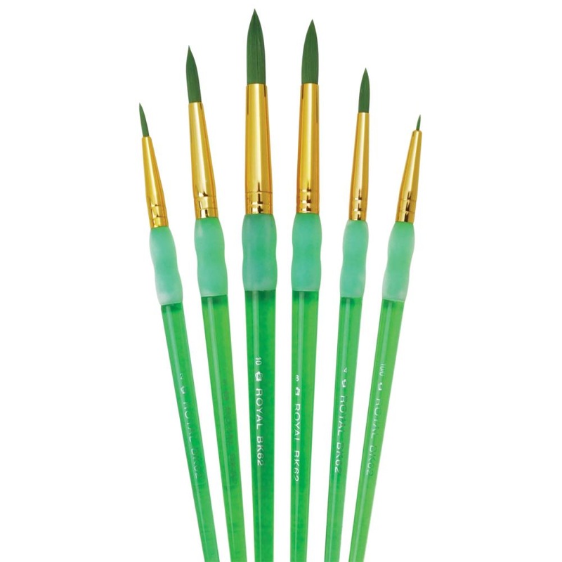 Big Kid’s Choice Round Brush Set 6/Pkg