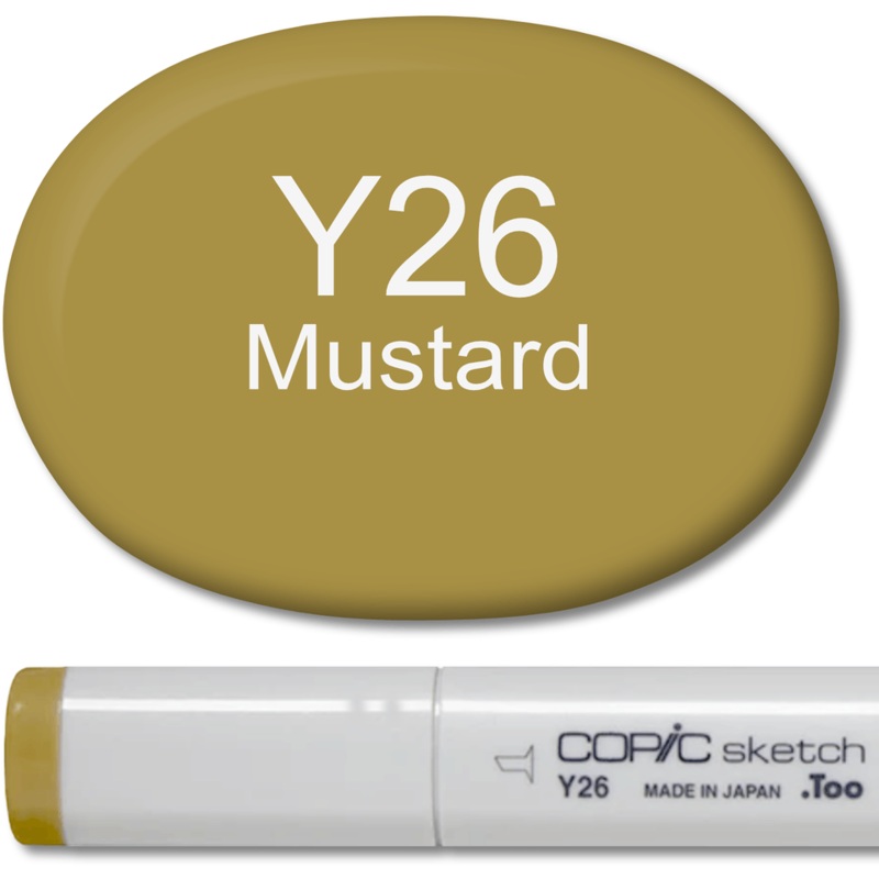 Copic Sketch Marker – Y26 Mustard