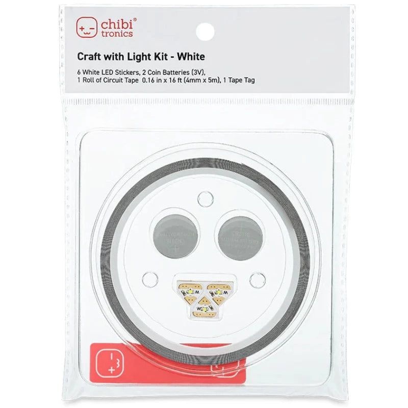 Craft with Light Kit – White Lights – by Chibitronics