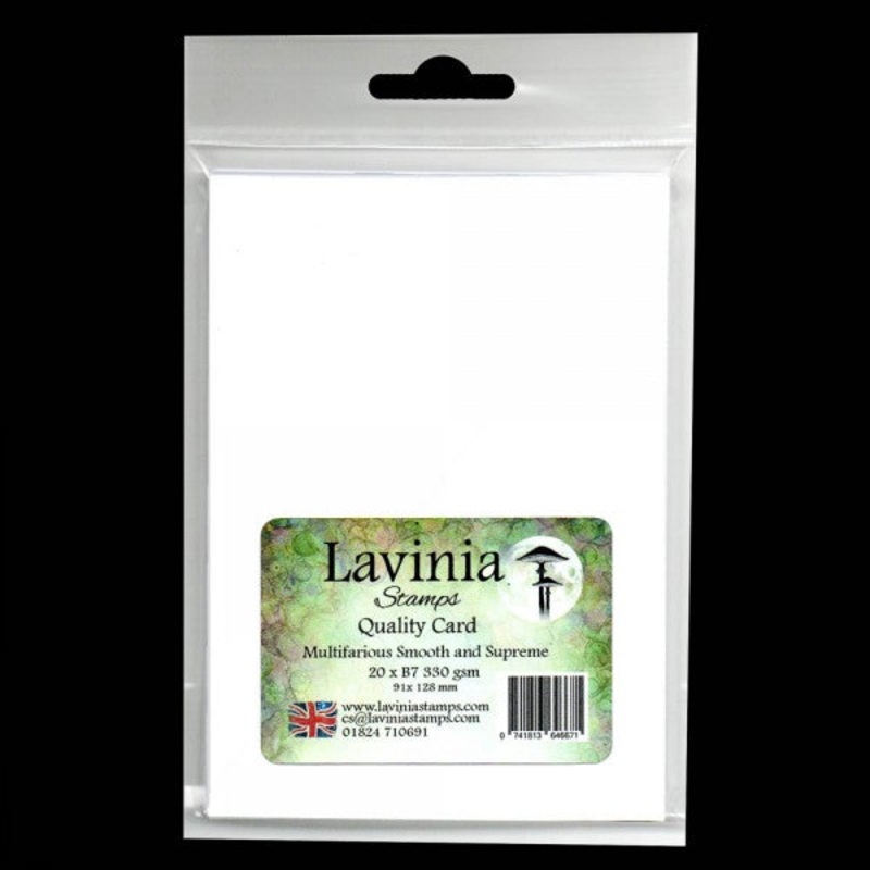 Lavinia – Multifarious Card – 20 B7 White