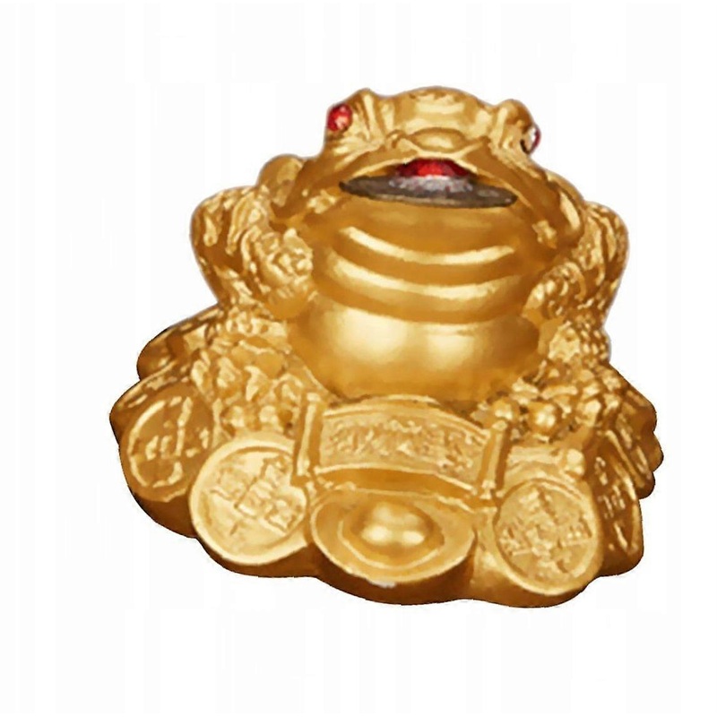 O-golden Money Toad Wealth Frog Coin