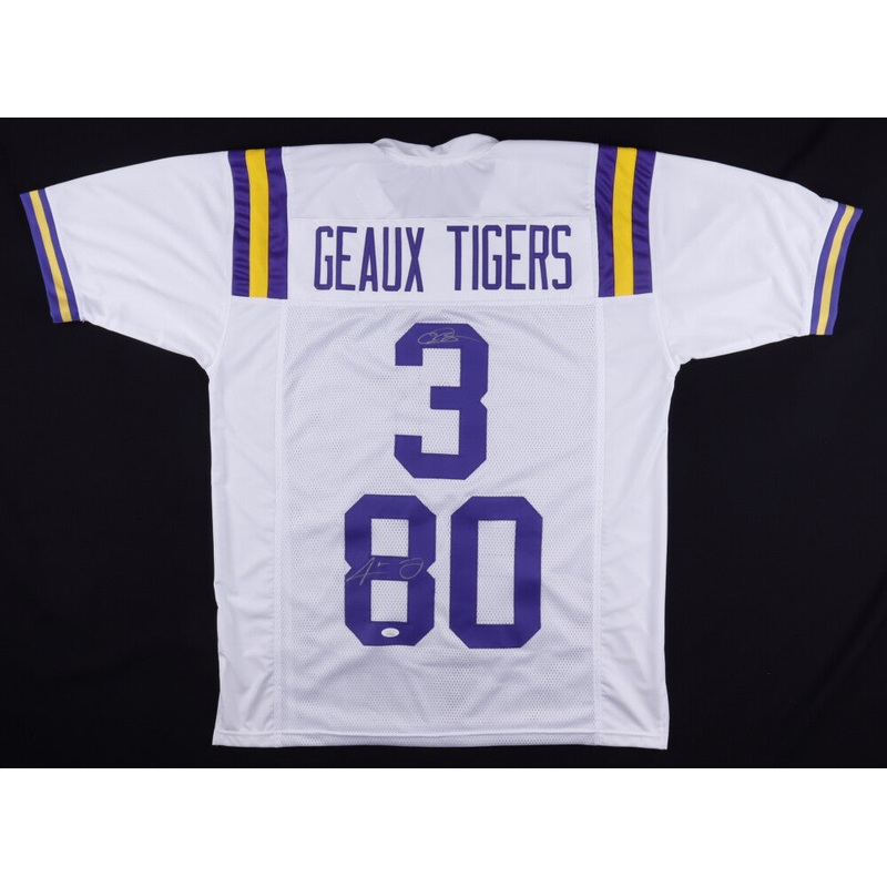 Odell Beckham Jr & Jarvis Landry Signed LSU Tigers Jersey (JSA COA) W. Receivers