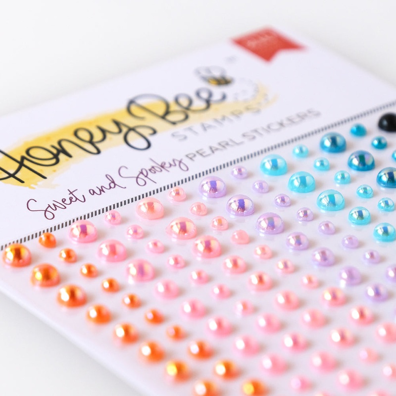 Sweet & Spooky – Pearl Stickers – 210 Count