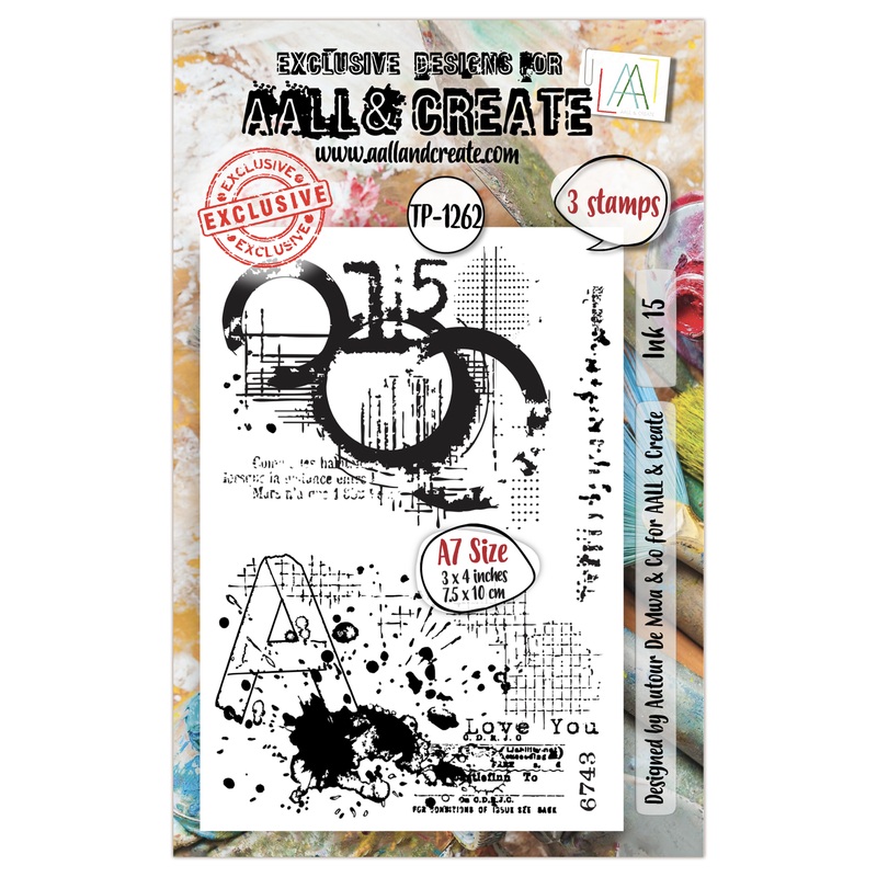 #1262 – A7 Stamp Set – Ink 15