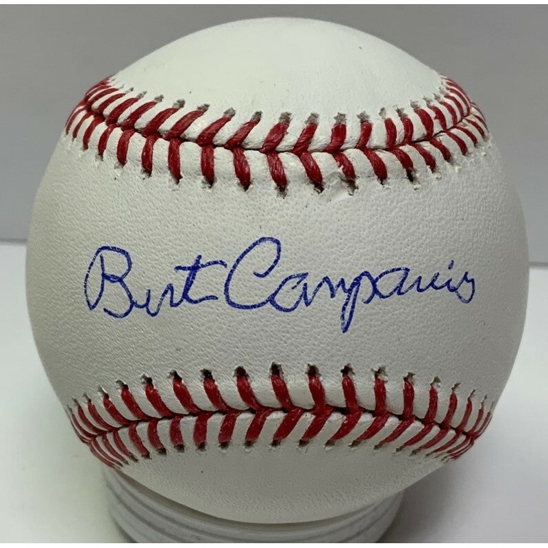 Athletics WS Champ BERT CAMPANERIS Signed Official MLB Baseball AUTO – JSA