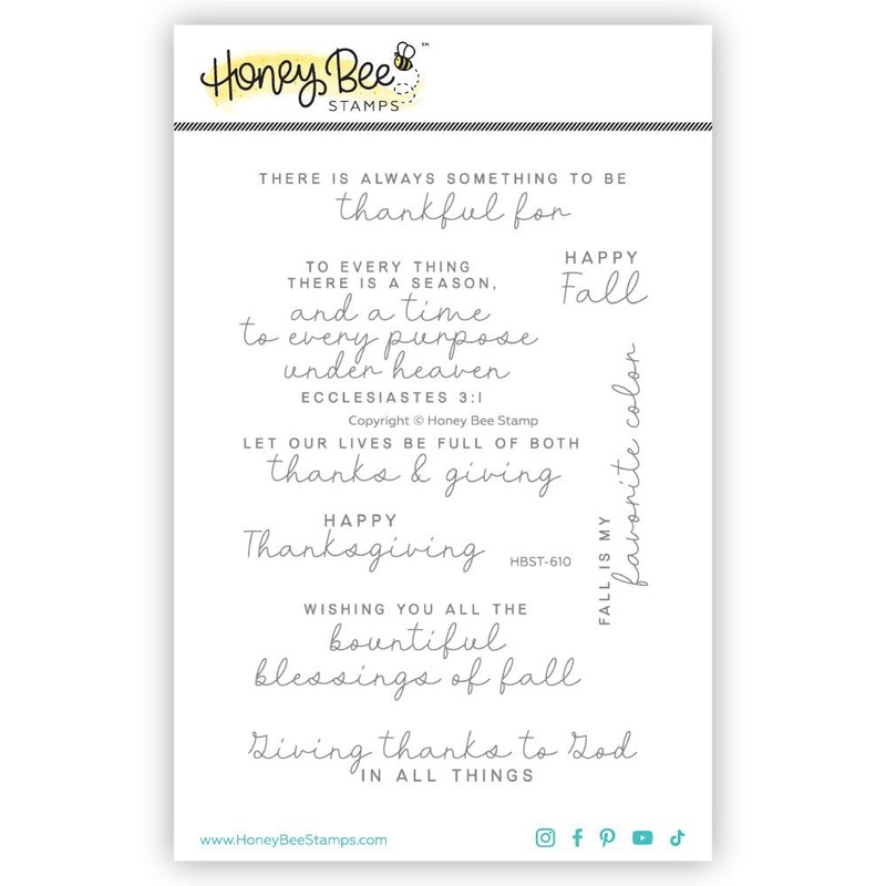 Blessings Of Fall – 4×6 Stamp Set