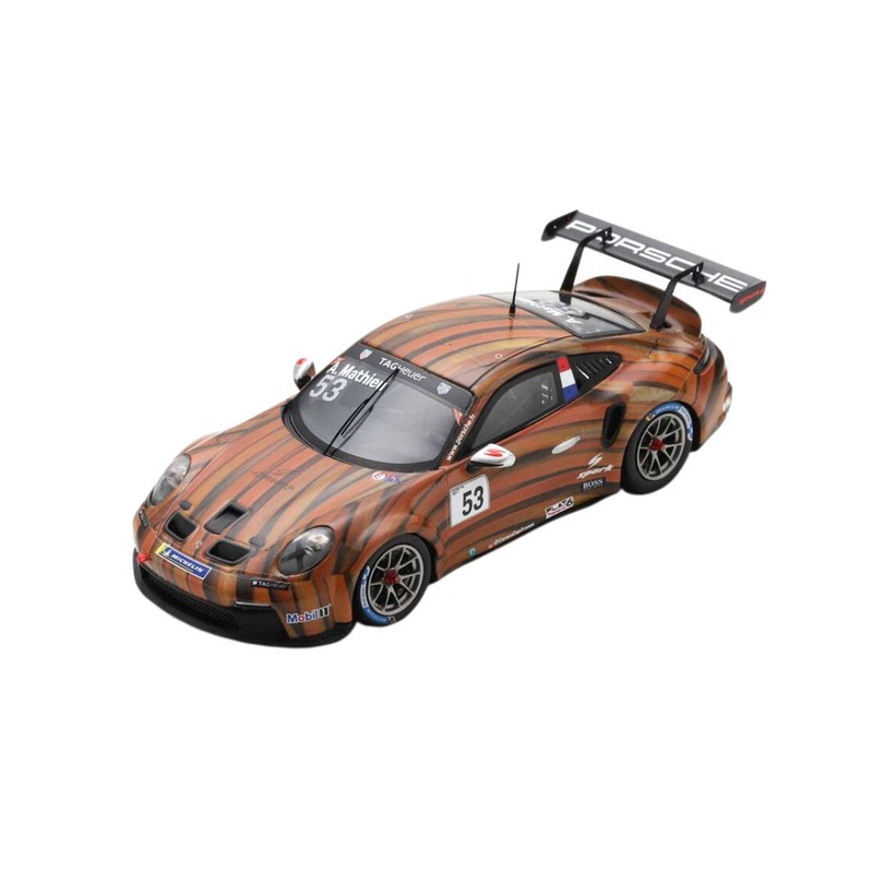 Porsche 911 GT3 Cup No.53 Porsche Carrera Cup France Paul Ricard 2021 – Spark Motorsport – Arthur Mathieu.  Limited 300 – 1:43 Scale Resin Model Car