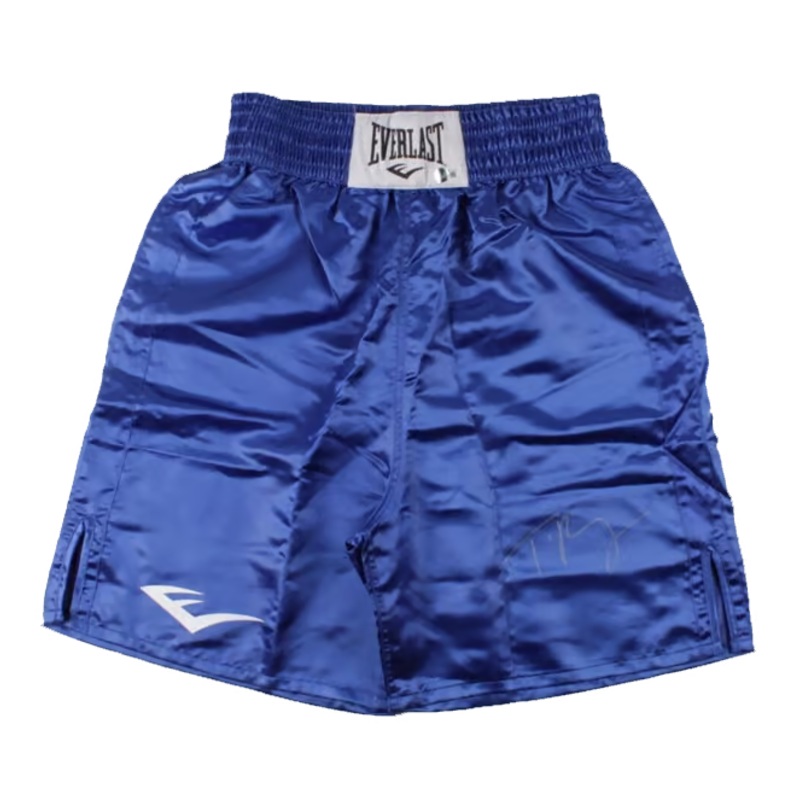 Tyson Fury Signed Everlast Boxing Trunks with Beckett COA