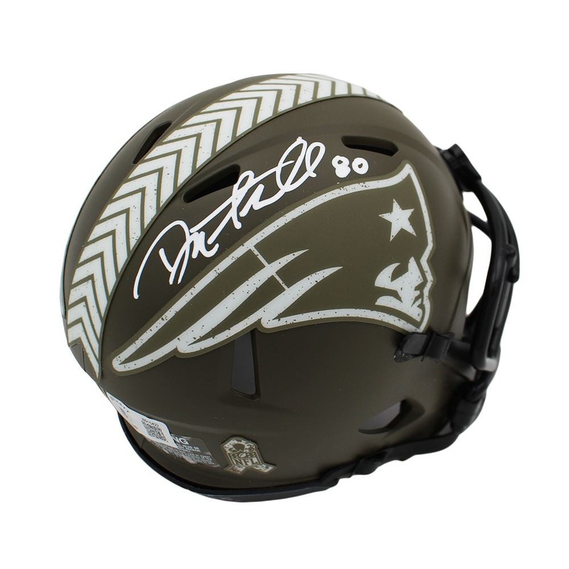 Danny Amendola Autographed Salute To Service Mini Helmet – BWA
