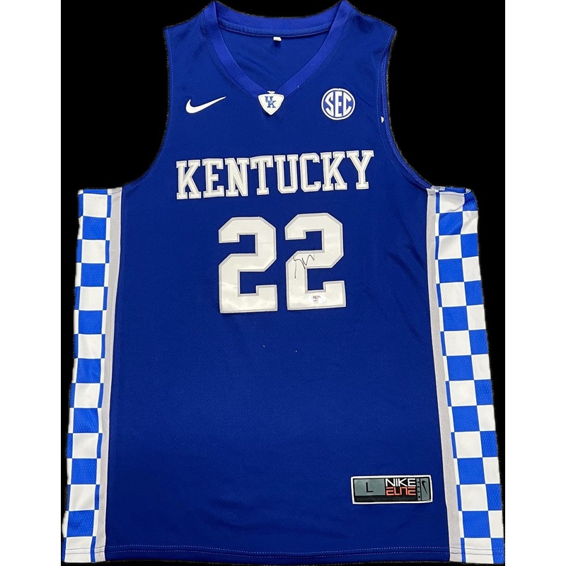 Shai Gilgeous-Alexander Signed Jersey PSA Kentucky Wildcats Autographed