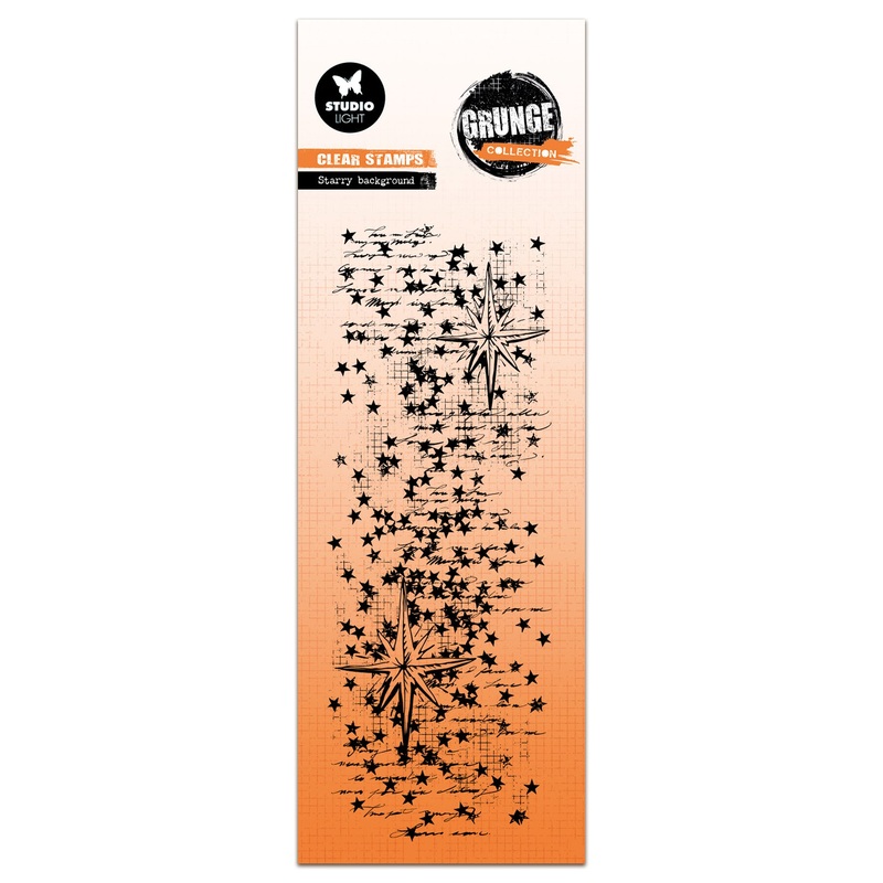 Studio Light Grunge – Clear Stamp Starry Background