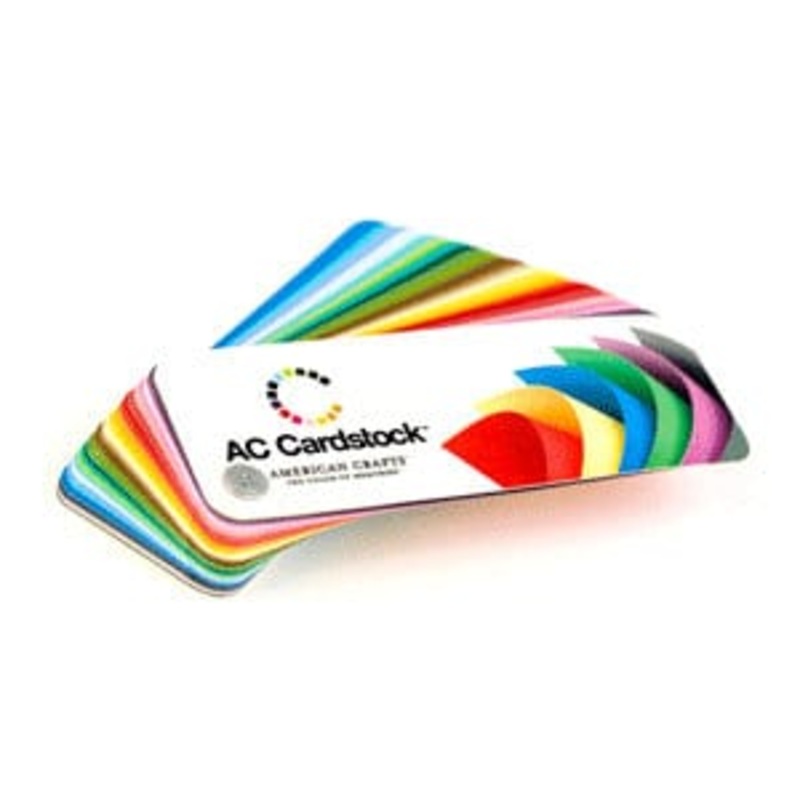 American Crafts Smooth Cardstock 12X12 (VARIOUS COLORS)