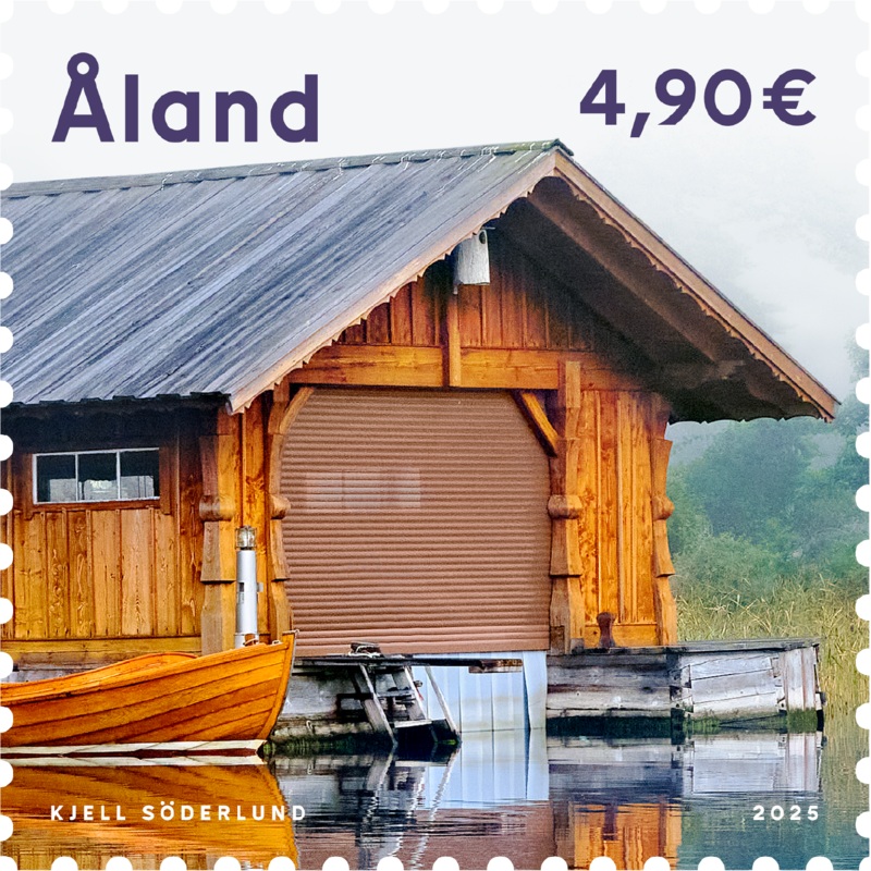 Bthus, Hammarland  ostmplat|Frimrke|Gutterpar|Strip|Helark