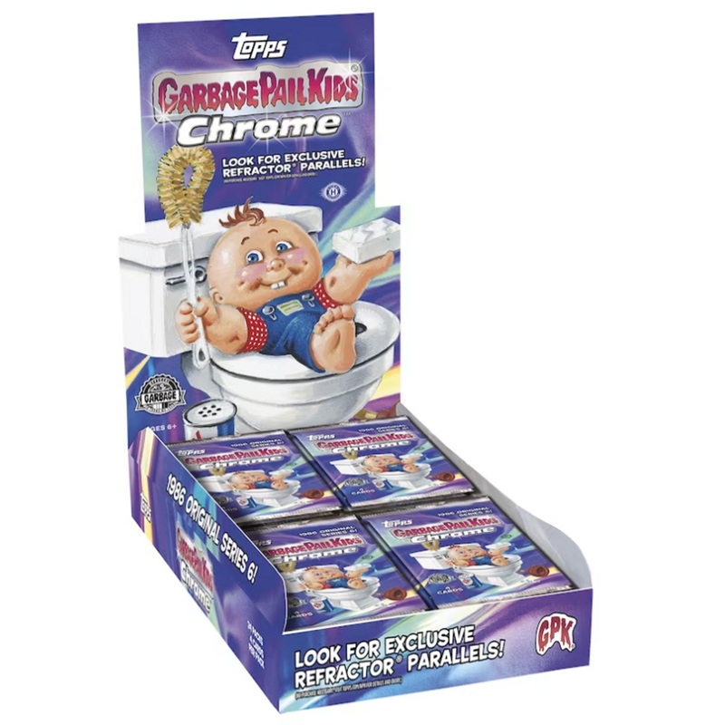Garbage Pail Kids Chrome Series 6 Sealed Hobby Box