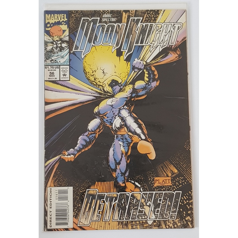 Marc Spector Moon Knight #56 VF+