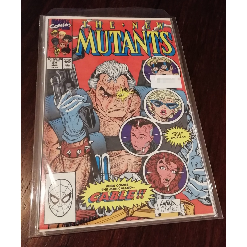 New Mutants #87 VF+