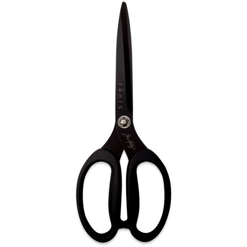 Tim Holtz Non-Stick Titanium Micro Serrated Scissors 9.5