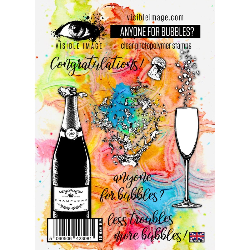 Visible Image Anyone for Bubbles stamps set