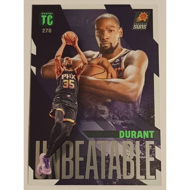 2023-24 Panini NBA Top Class Autographs Kevin Durant Unbeatable #270 Trading Card