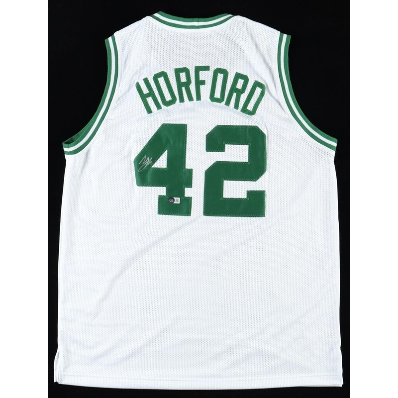 Al Horford Signed Boston Celtics White Jersey (Beckett) 5xNBA All Star / Forward