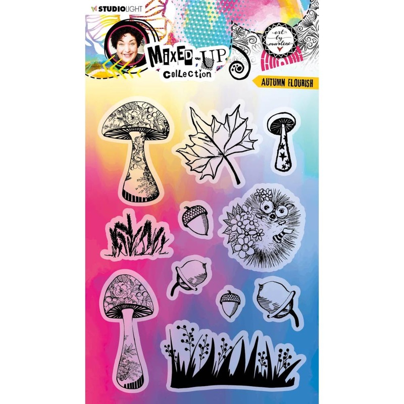 Art By Marlene Mixed-Up Clear Stamps – Nr. 286, Autumn Flourish