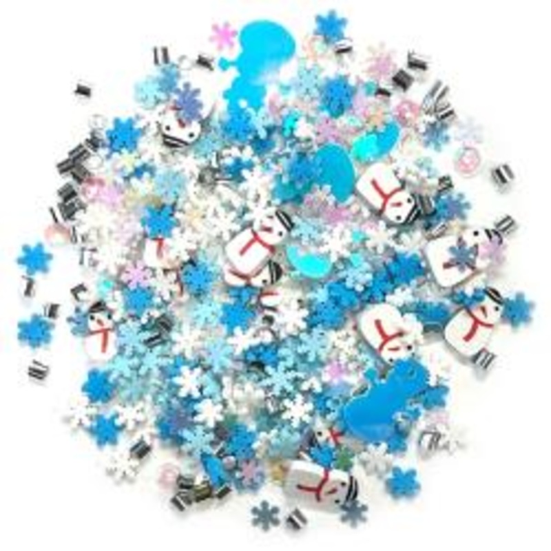 Buttons Galore Sprinkletz Embellishments 12g Winter Whimsey