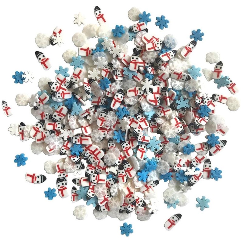 Buttons Galore Sprinkletz Embellishments 12g Wintry Mix