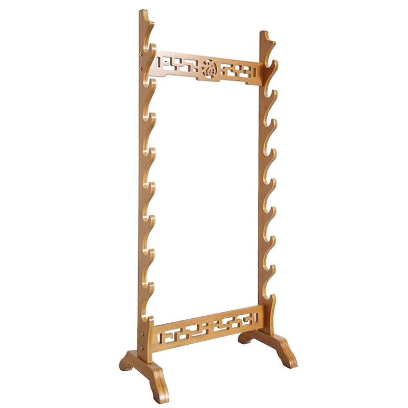 Sword stand, 512 tiers, floorstanding display for weapons and flutes